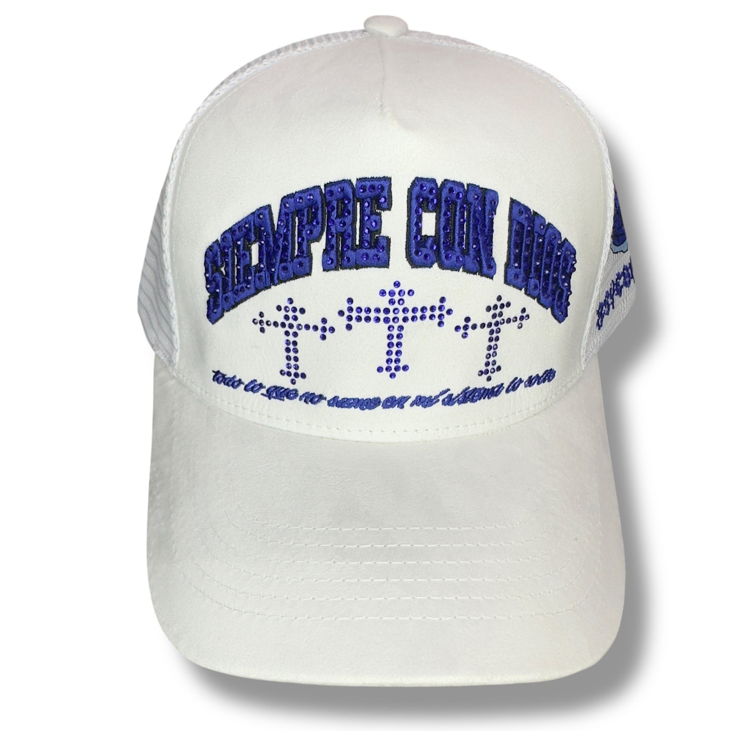 GORRA SIEMPRE CON DIOS DE CRUZ