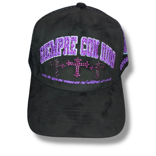 GORRA SIEMPRE CON DIOS DE CRUZ