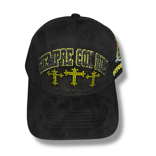 GORRA SIEMPRE CON DIOS DE CRUZ