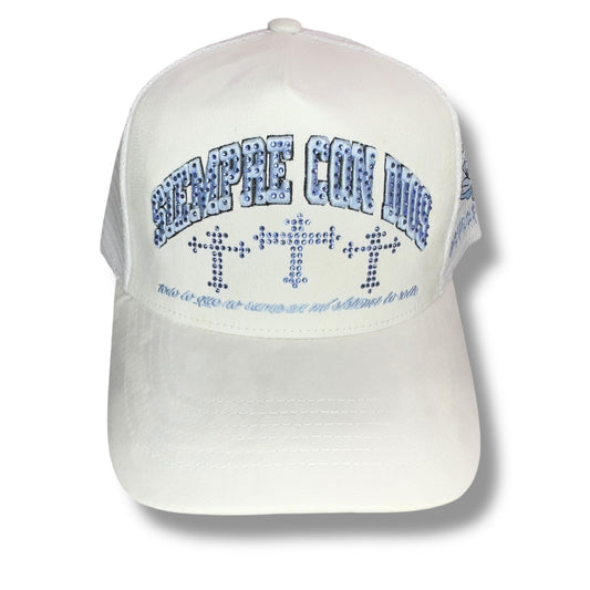 GORRA SIEMPRE CON DIOS DE CRUZ