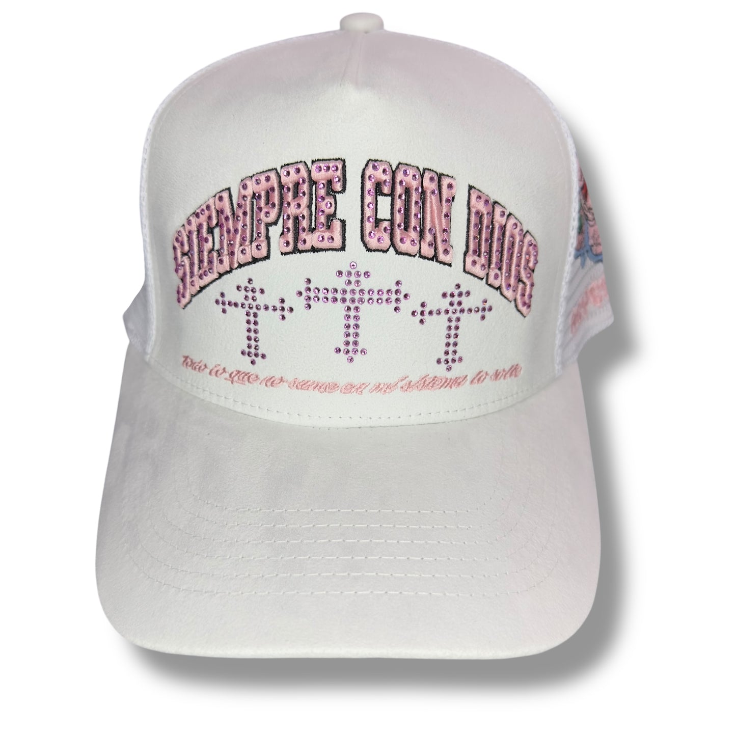GORRA SIEMPRE CON DIOS DE CRUZ