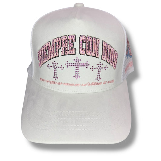 GORRA SIEMPRE CON DIOS DE CRUZ