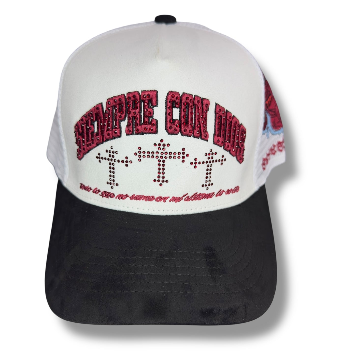 GORRA SIEMPRE CON DIOS DE CRUZ
