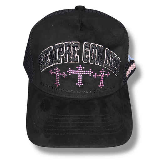 GORRA SIEMPRE CON DIOS DE CRUZ