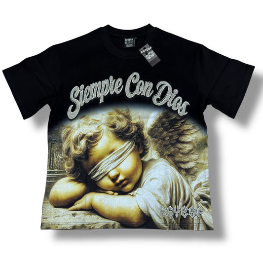 CAMISETA SIEMPRE CON DIOS REYES F