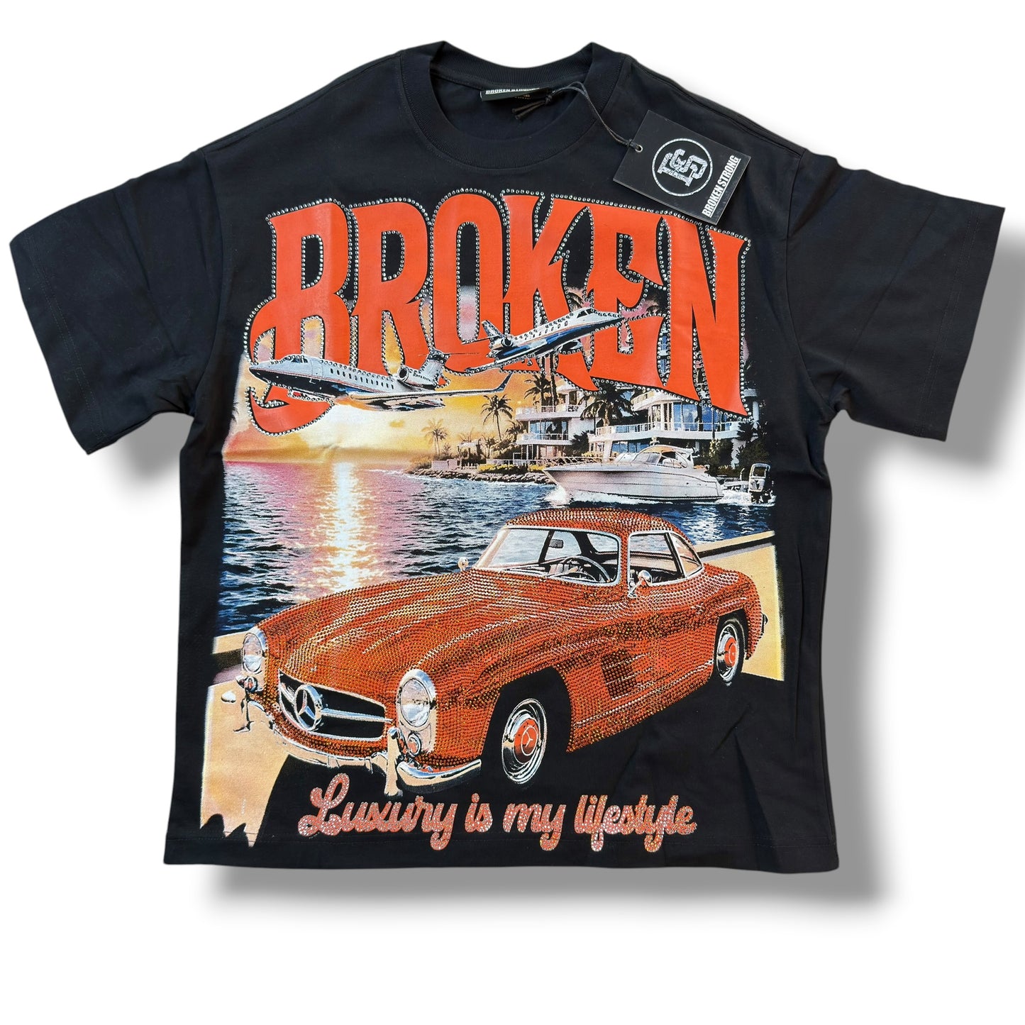 CAMISETA BROKEN STRONG