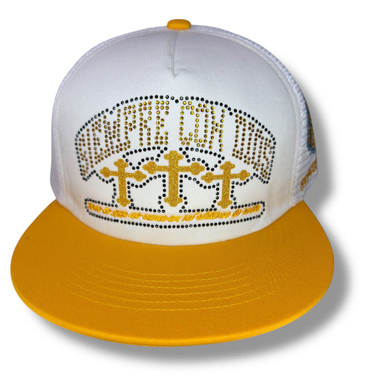 GORRA SIEMPRE CON DIOS PLANA