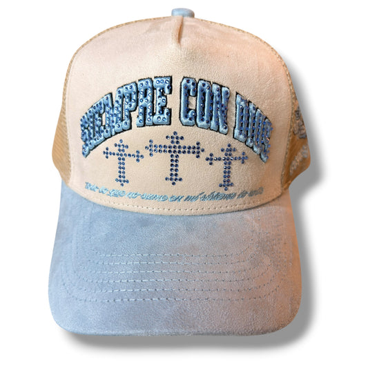 GORRA SIEMPRE CON DIOS CRUZ