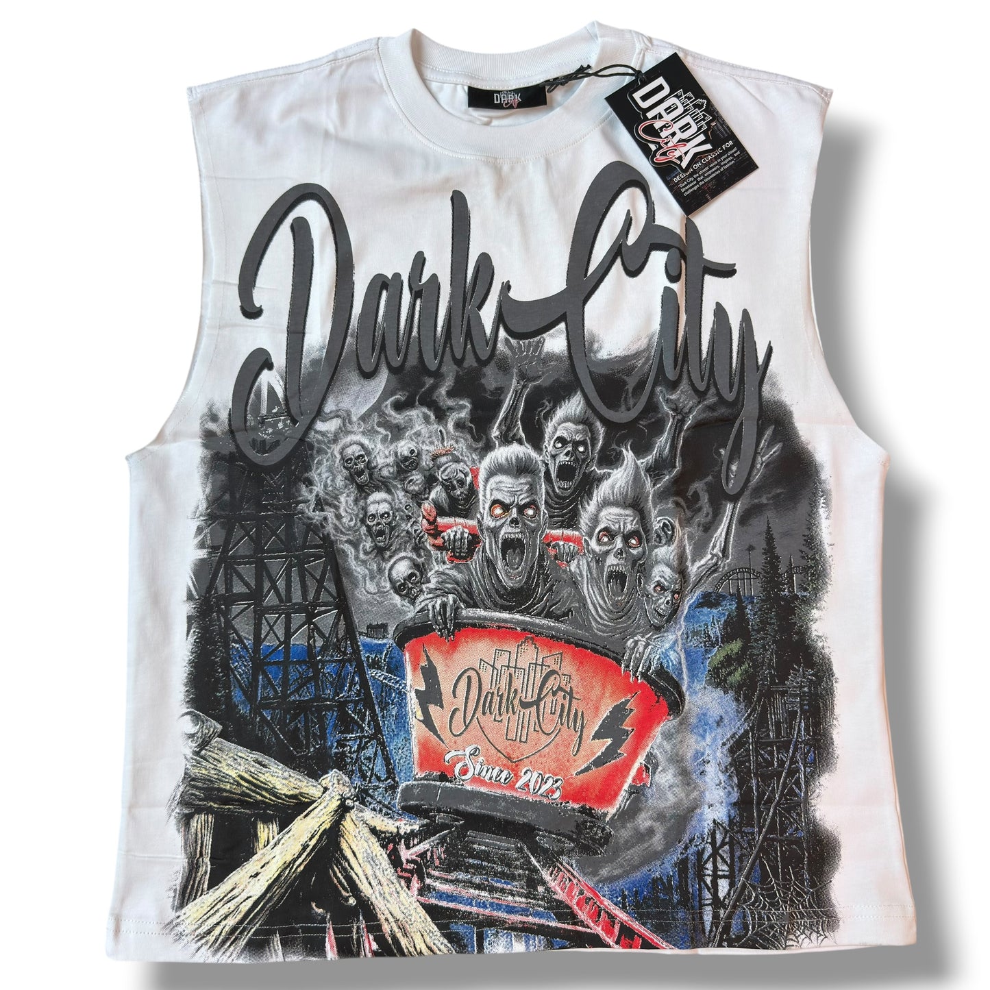 CAMISETA MARGA CORTA DARK CITY