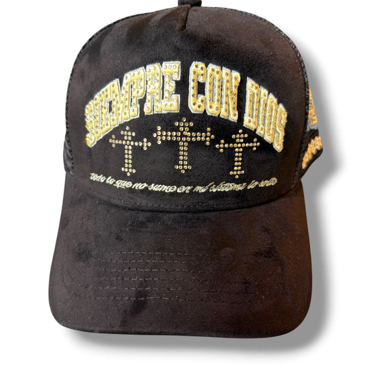 GORRA SIEMPRE CON DIOS CRUZ