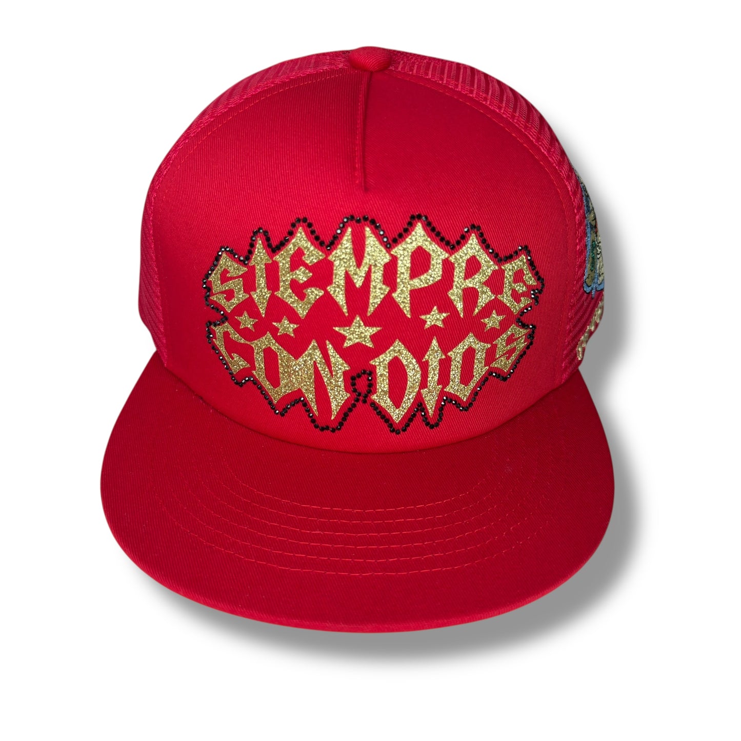 GORRA SIEMPRE CON DIOS PLANA