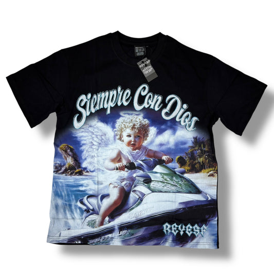 CAMISETA SIEMPRE CON DIOS REYES F