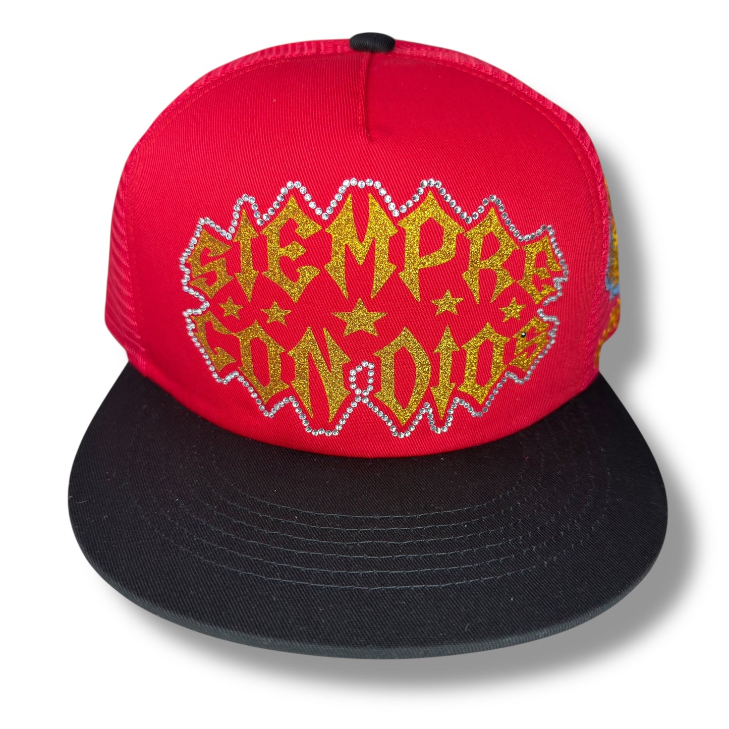 GORRA SIEMPRE CON DIOS PLANA