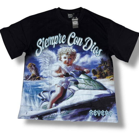 CAMISETA SIEMPRE CON DIOS REYES F