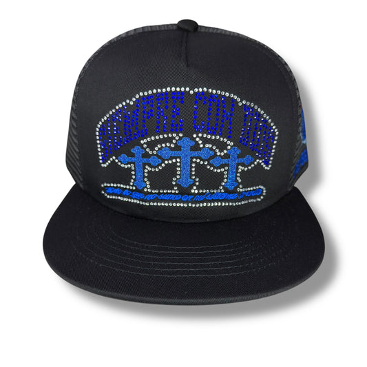 GORRA SIEMPRE CON DIOS PLANA