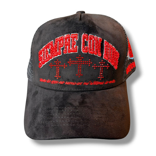 GORRA SIEMPRE CON DIOS CRUZ