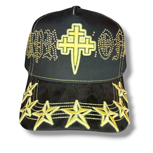 GORRA SIEMPRE CON DIOS 3 CRUZ EN 1