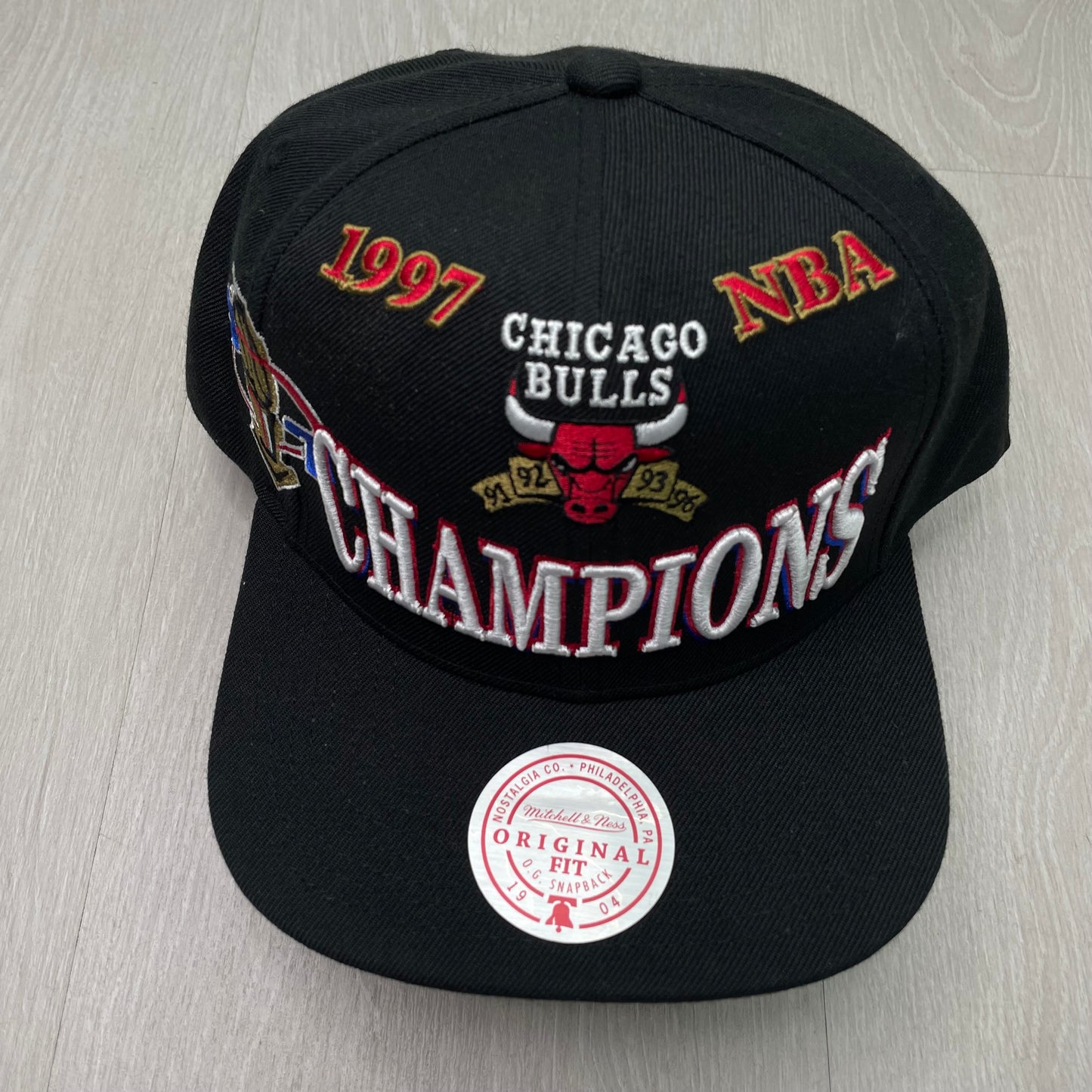 GORRA M&N CHICAGO BULLS