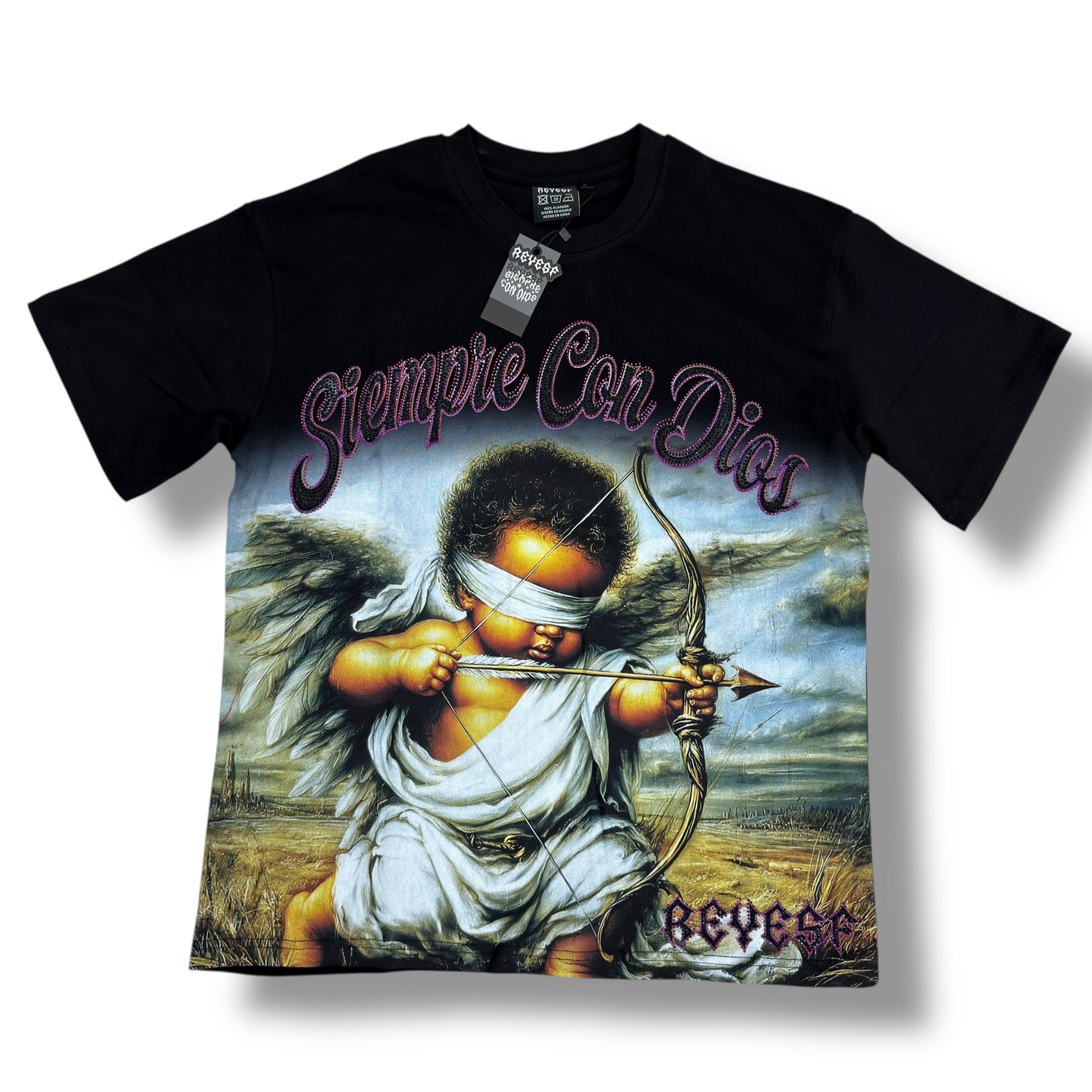 CAMISETA SIEMPRE CON DIOS REYES F