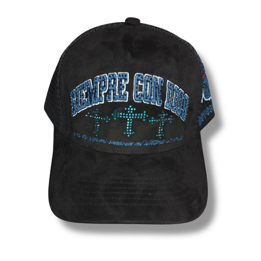 GORRA SIEMPRE CON DIOS DE CRUZ