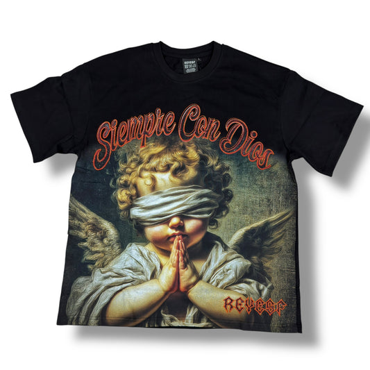 CAMISETA SIEMPRE CON DIOS REYES F