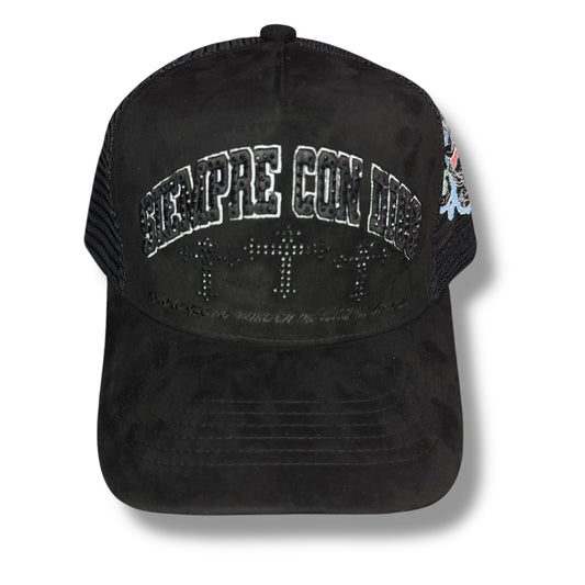 GORRA SIEMPRE CON DIOS DE CRUZ