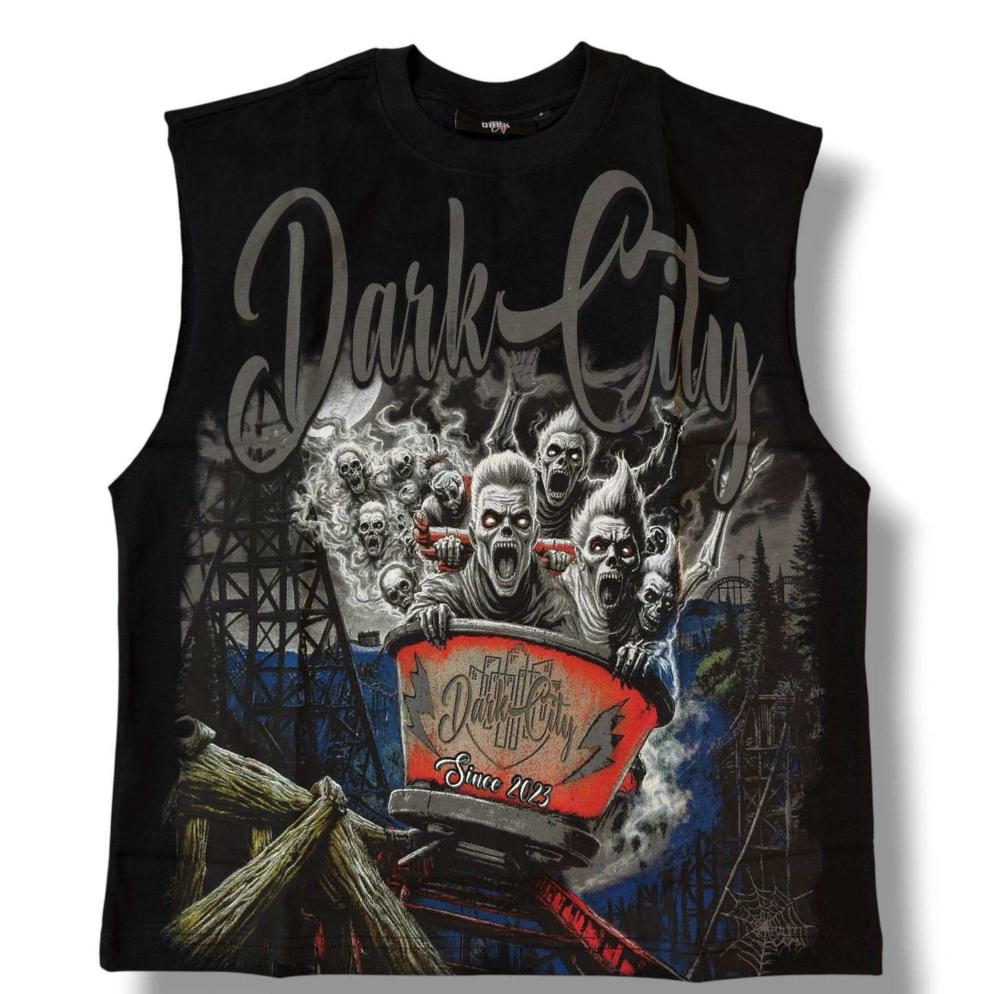 CAMISETA MARGA CORTA DARK CITY