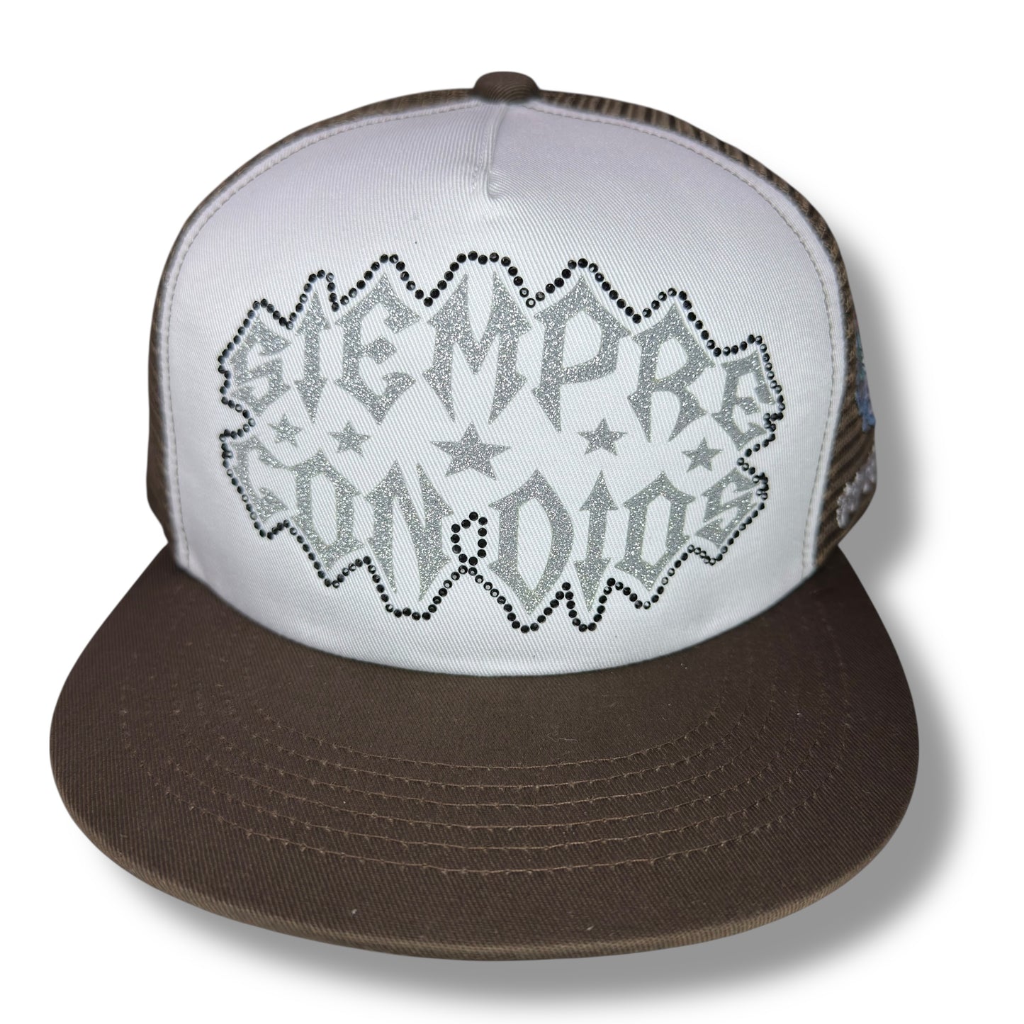 GORRA SIEMPRE CON DIOS PLANA