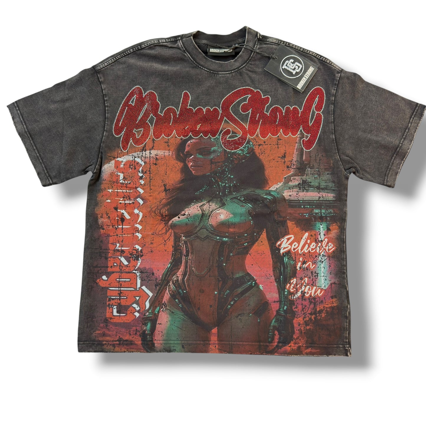 CAMISETA BROKEN STRONG