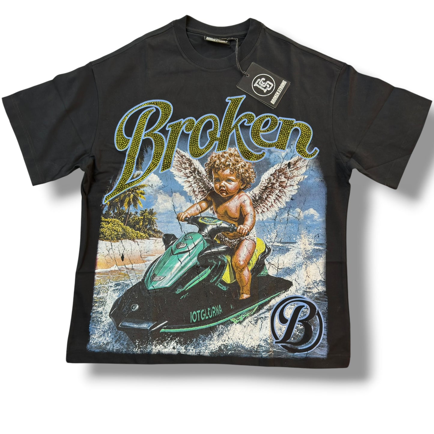 CAMISETA BROKEN STRONG