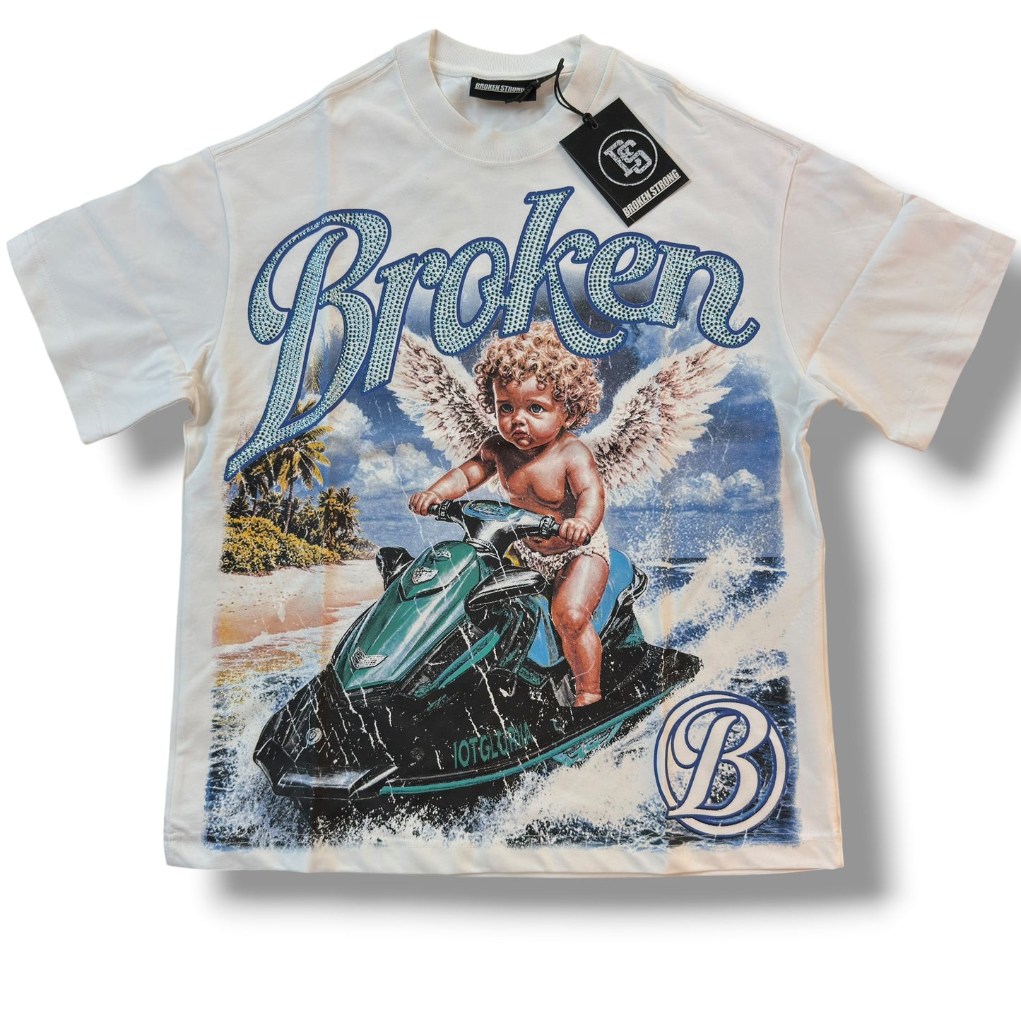 CAMISETA BROKEN STRONG