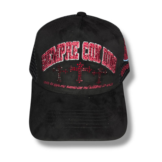 GORRA SIEMPRE CON DIOS DE CRUZ