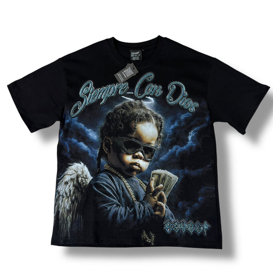 CAMISETA SIEMPRE CON DIOS REYES F