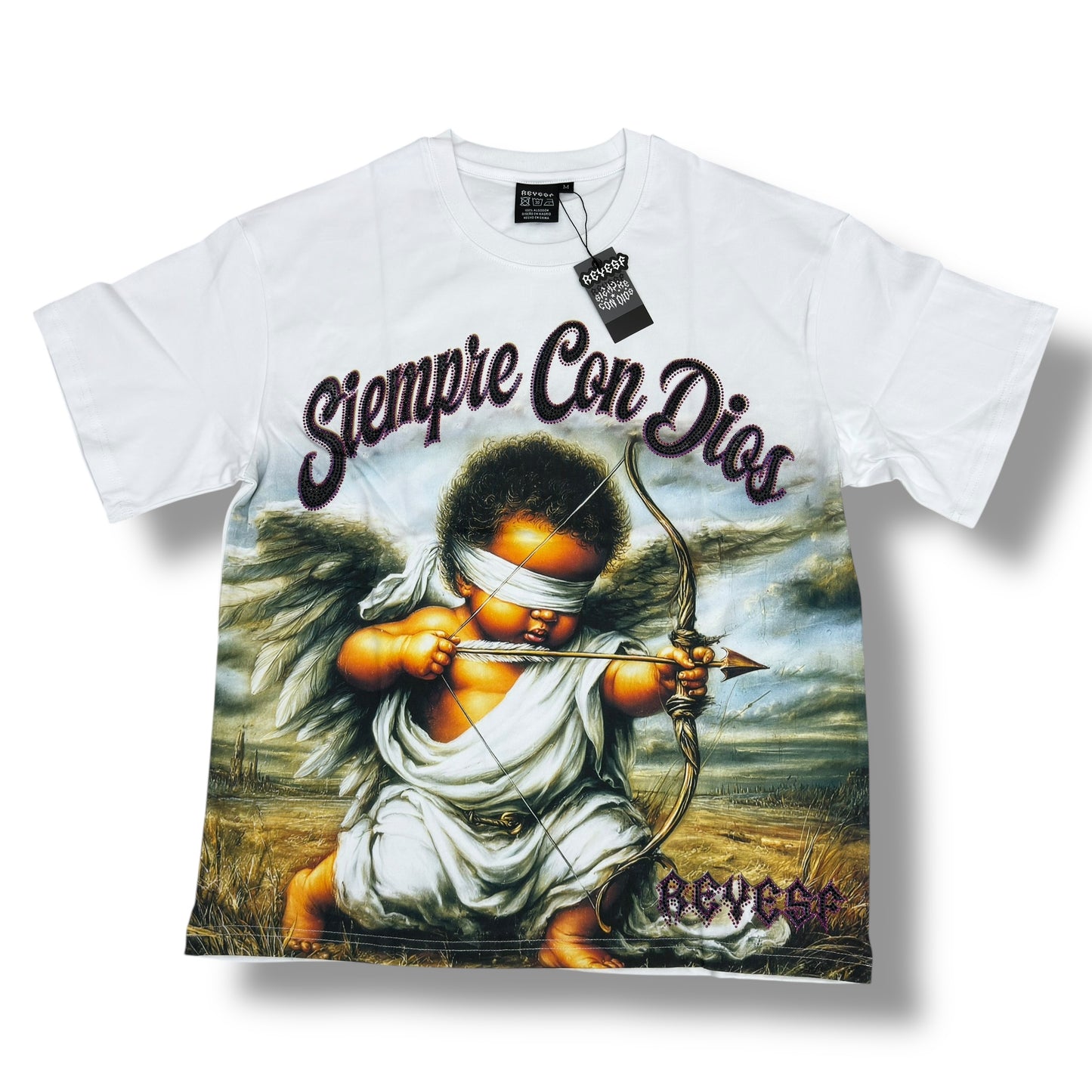 CAMISETA SIEMPRE CON DIOS REYES F