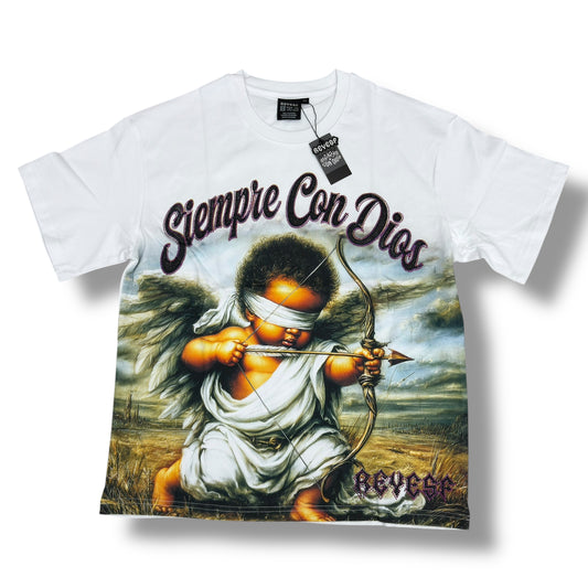 CAMISETA SIEMPRE CON DIOS REYES F