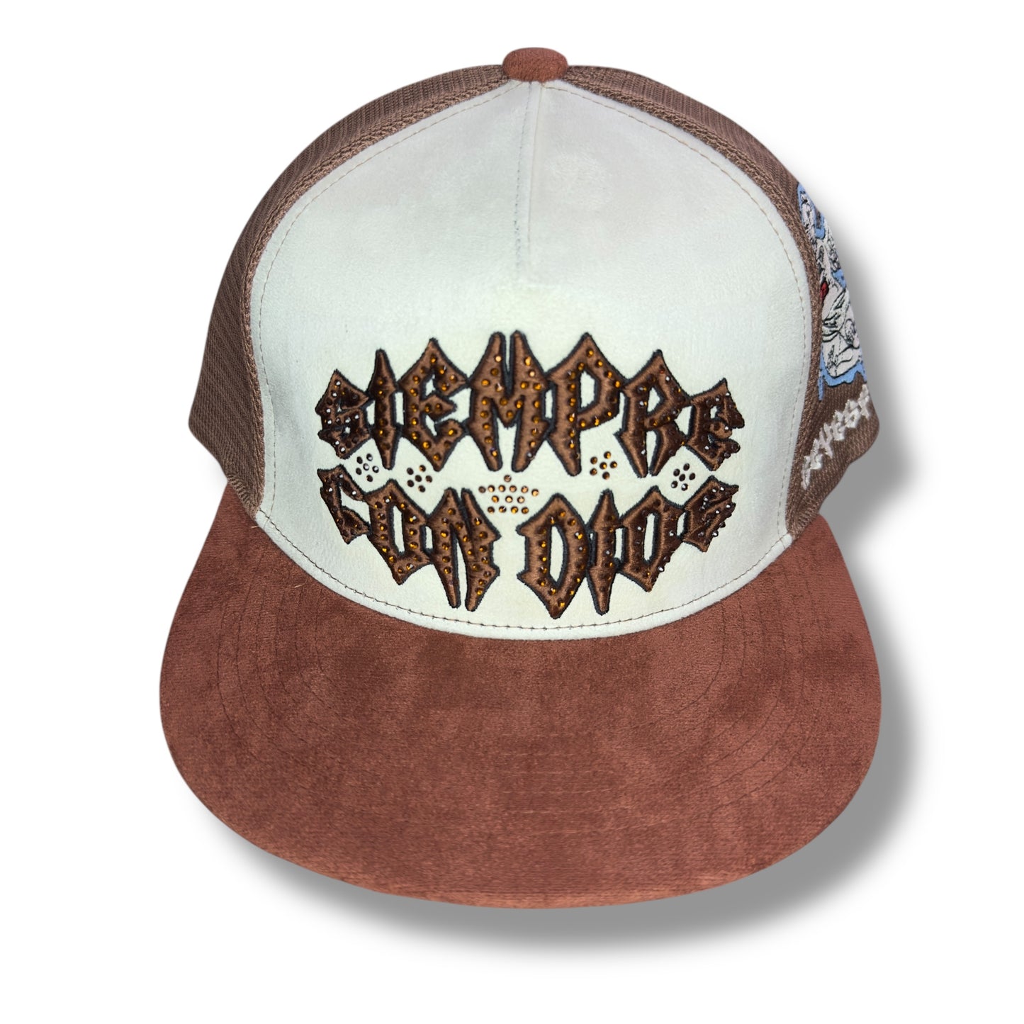 GORRA SIEMPRE CON DIOS DE ESTRELLAS PLANA