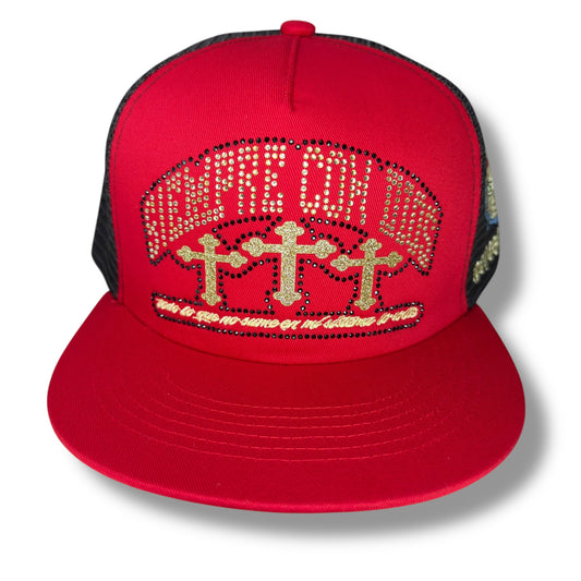 GORRA SIEMPRE CON DIOS PLANA