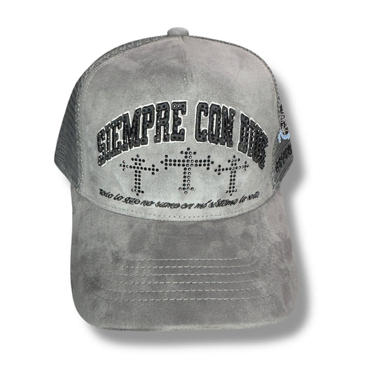 GORRA SIEMPRE CON DIOS DE CRUZ
