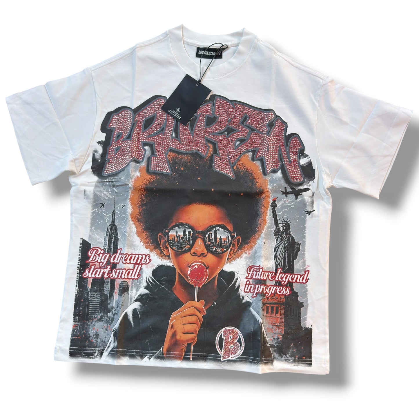 CAMISETA BROKEN STRONG
