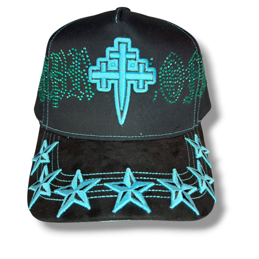 GORRA SIEMPRE CON DIOS 3 CRUZ EN 1