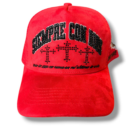 GORRA SIEMPRE CON DIOS CRUZ