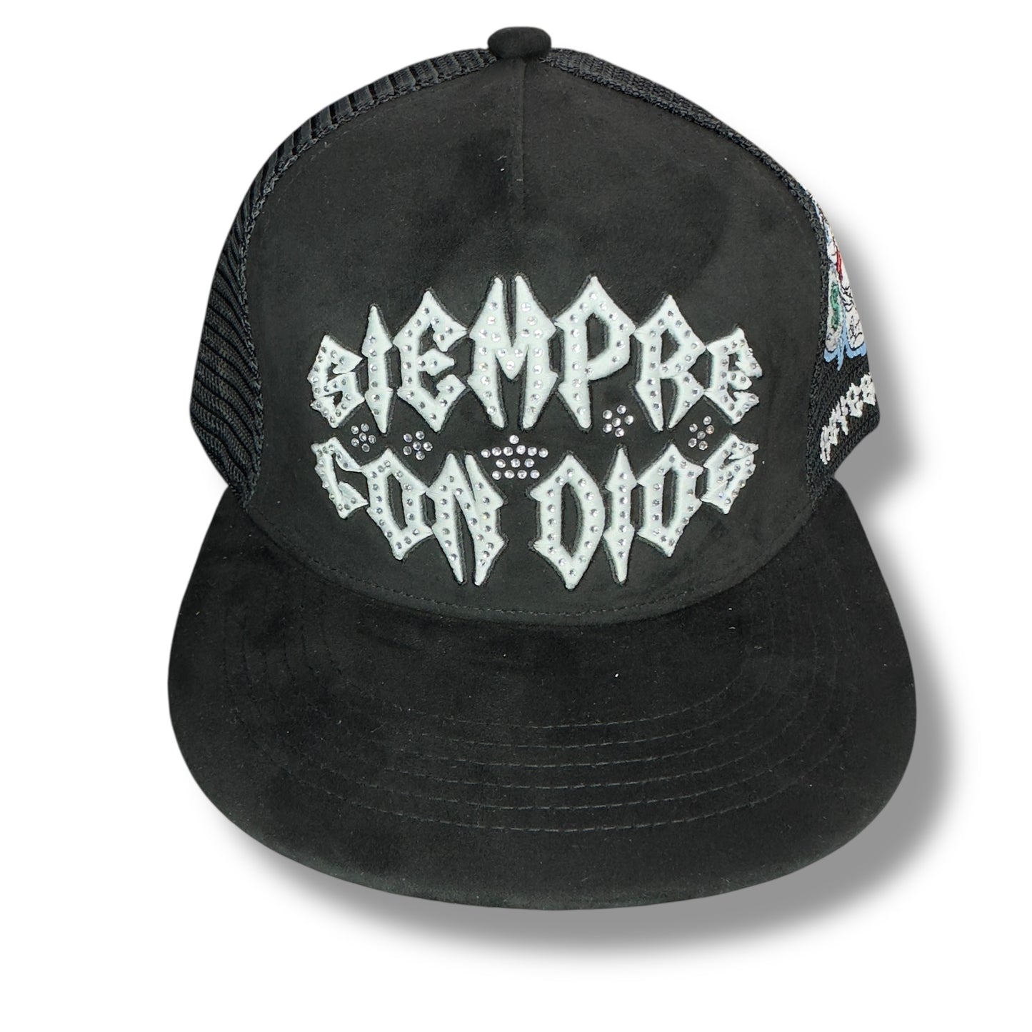 GORRA SIEMPRE CON DIOS DE ESTRELLAS PLANA