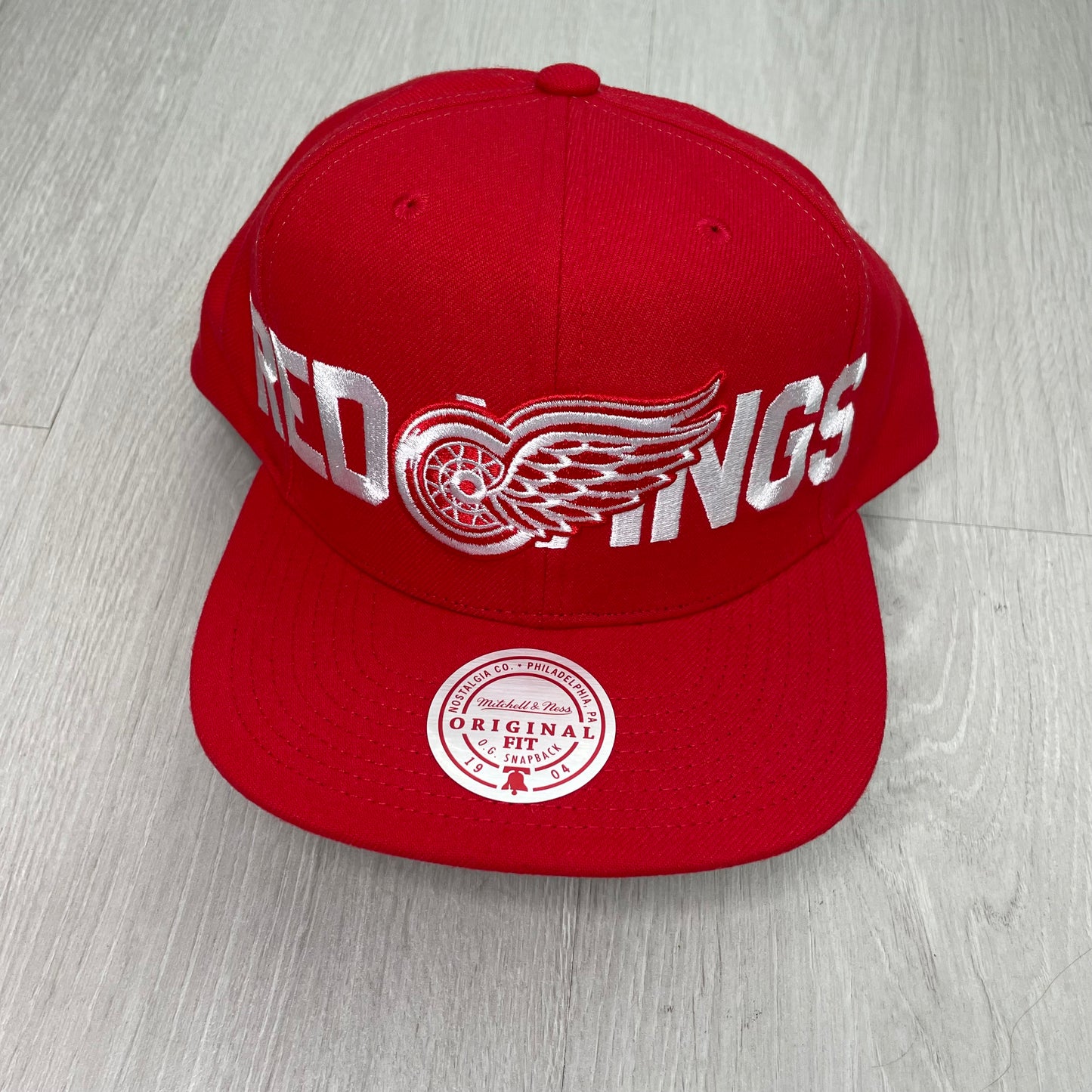GORRA M&N RED WINGS