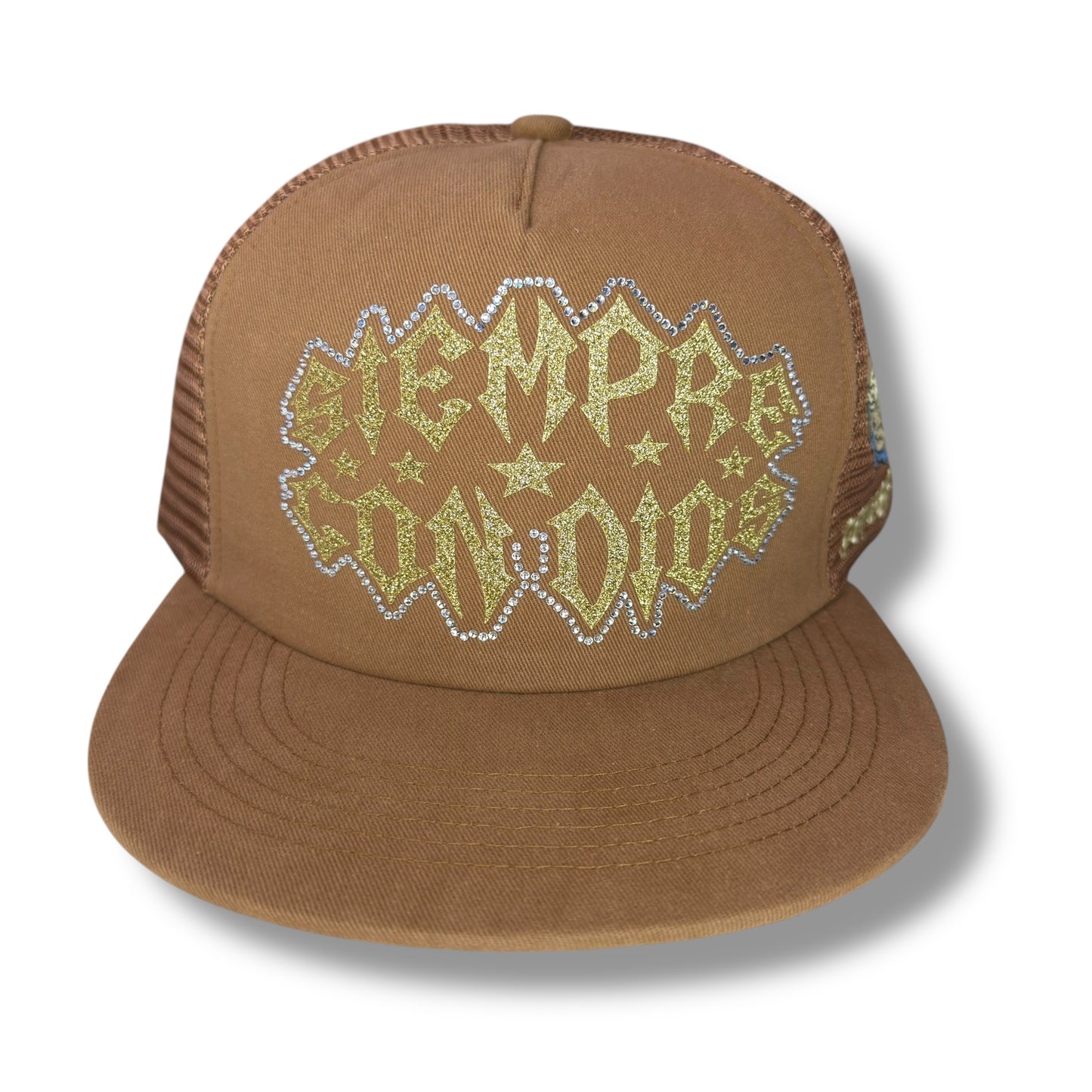 GORRA SIEMPRE CON DIOS PLANA