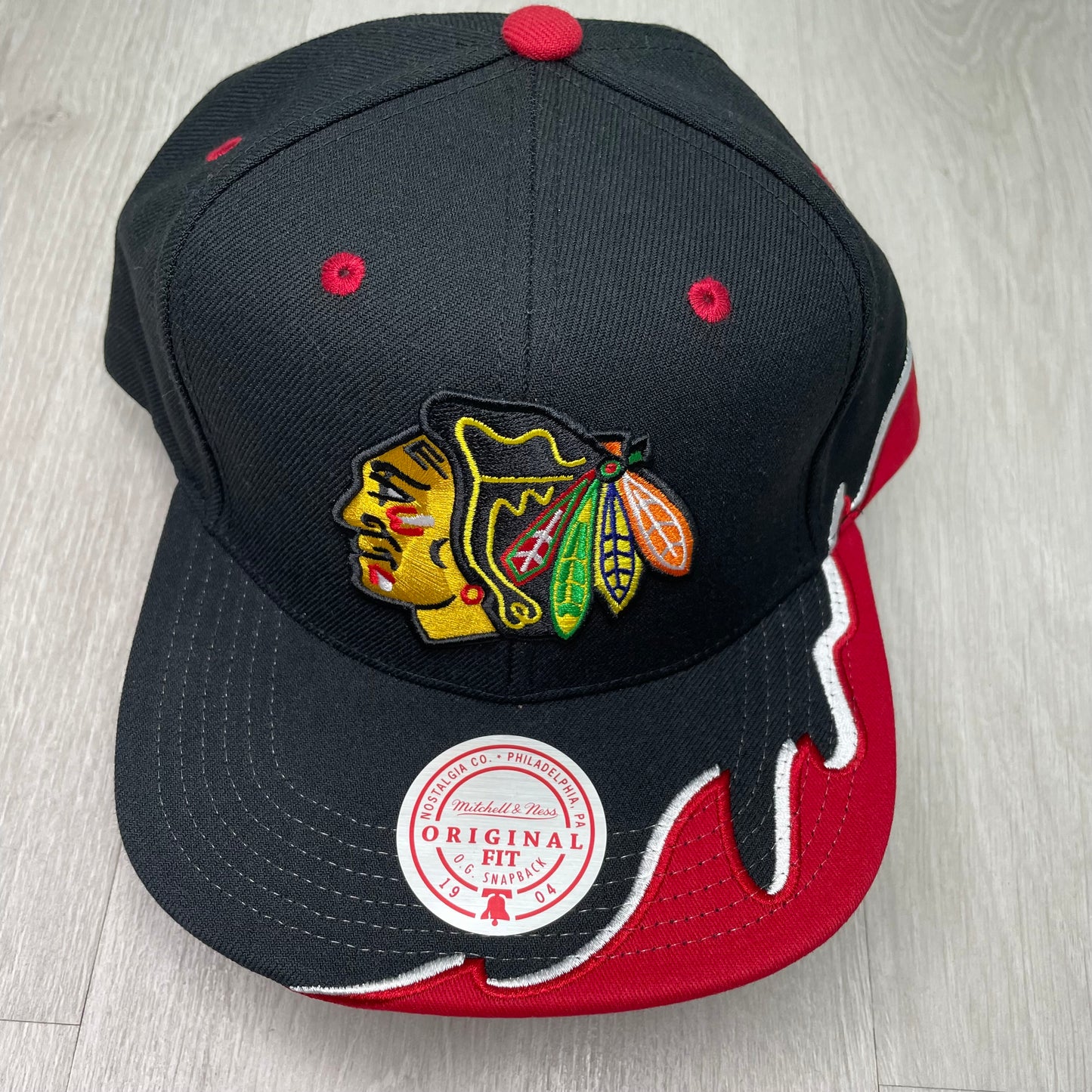 GORRA M&N CHICAGO BLACKHAWKS